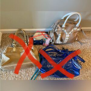 3 left BAGS BUDDA, VICTORIA, VERA all loved. Great price